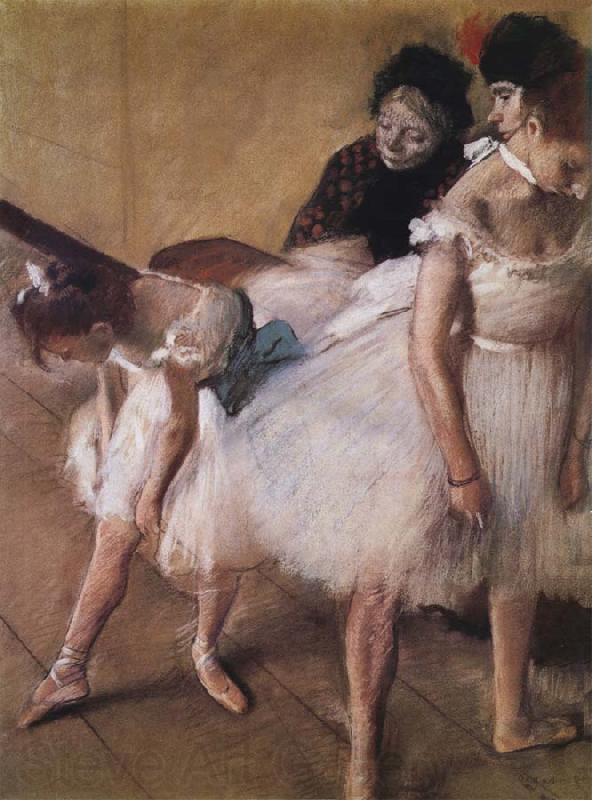 Edgar Degas Dance examination